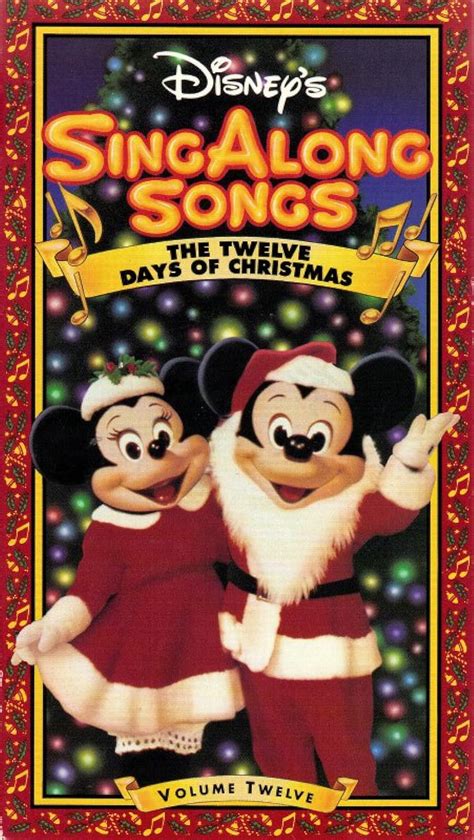 disney sing along songs 12 days of christmas